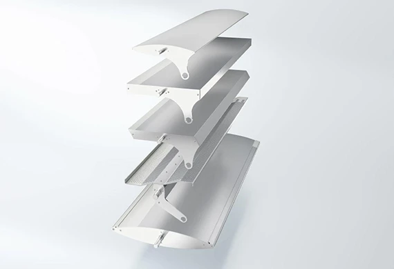 Frangisole - Schüco® ALB Lamelle attive lineari