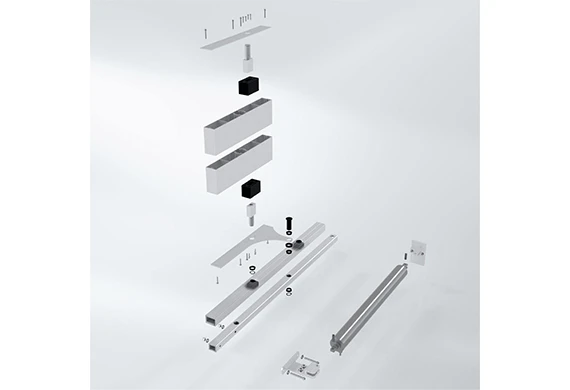 Frangisole - Schüco® ALB Lamelle rettangolari attive