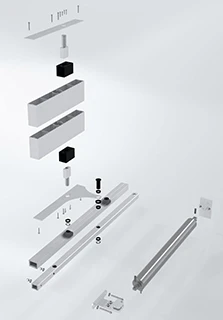 Frangisole - Schüco® ALB Lamelle rettangolari attive