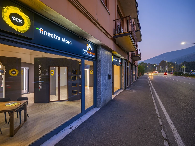 Showroom serramenti Brescia