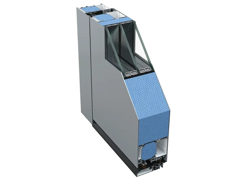 Portoncini alluminio Tehni - TLS 90 Flat