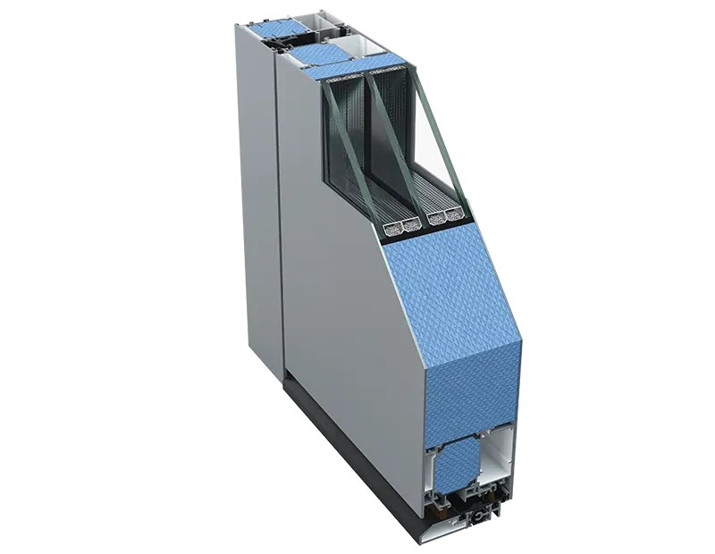 Portoncini alluminio Tehni - TLS 90 Flat Flush