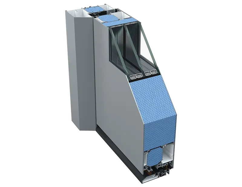 Portoncini alluminio Tehni - TLS 90 Expand