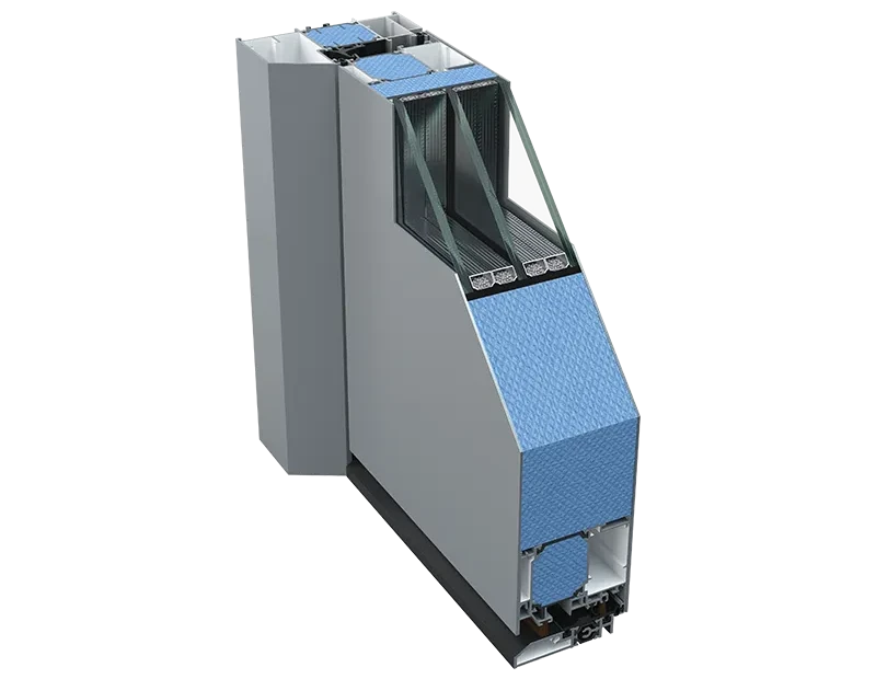 Portoncini alluminio Tehni - TLS 90 Expand Flush