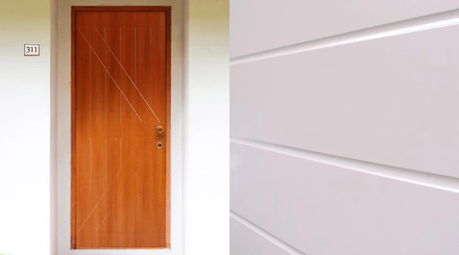 Porta ingresso in PVC