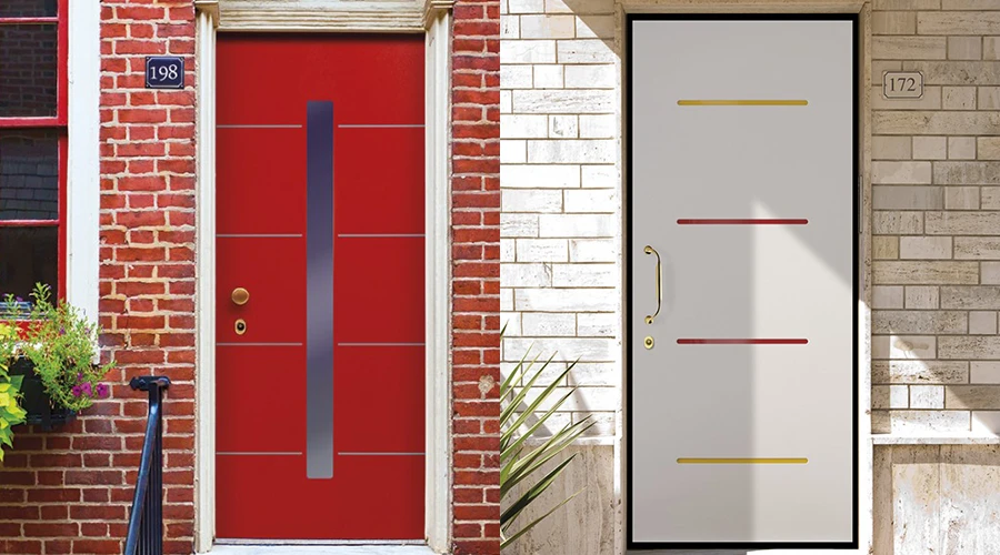 Portoncini ingresso PVC