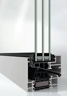 Serramenti alluminio AWS 75 BS.SI+