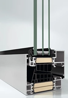 Serramenti alluminio AWS 90 BS.SI+