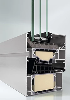 Serramenti alluminio AWS 90.SI+