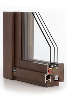 Serramenti legno + alluminio Isik A Plus