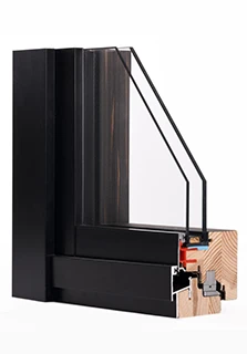 Serramenti legno + alluminio Isik AE