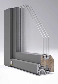 Serramenti legno + alluminio Skill Energy