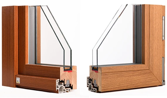 Serramenti legno + alluminio Skill