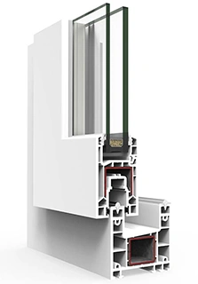 Serramenti PVC scorrevole complanare